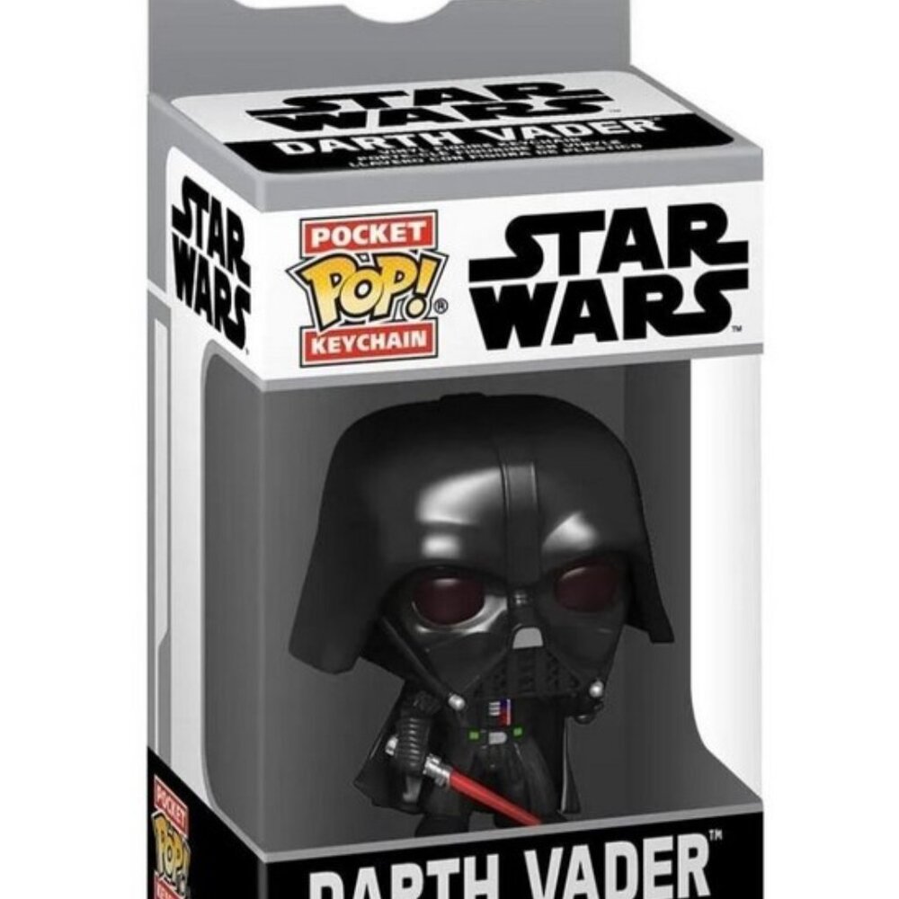 Star Wars Darth Vader Funko Pocket POP ! Vinyl Figure Collectible Keychain - Picture 2 of 4